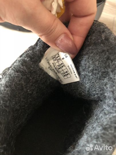 Продам лыжные ботинки, размер 34