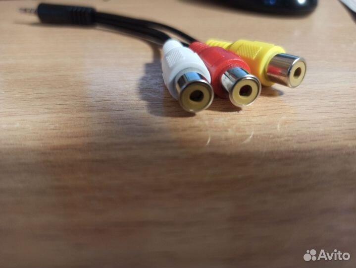 Jack 3.5 - 3RCA, кабель соединительный, стерео, ау