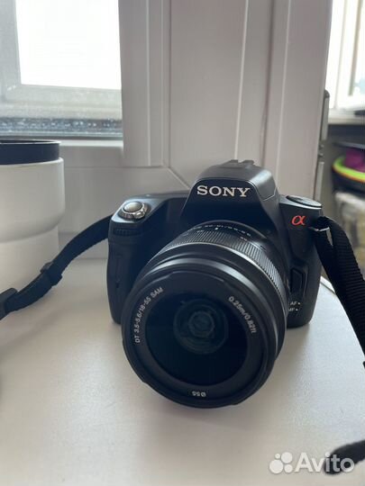 Продам зеркальный фотоаппарат sony 290