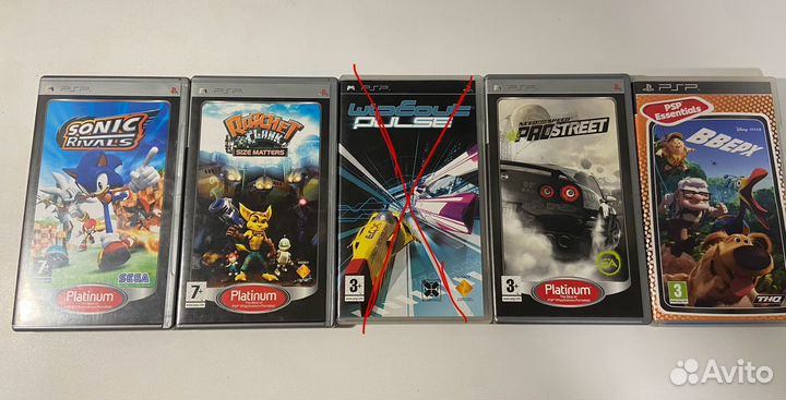 Диски на psp sony