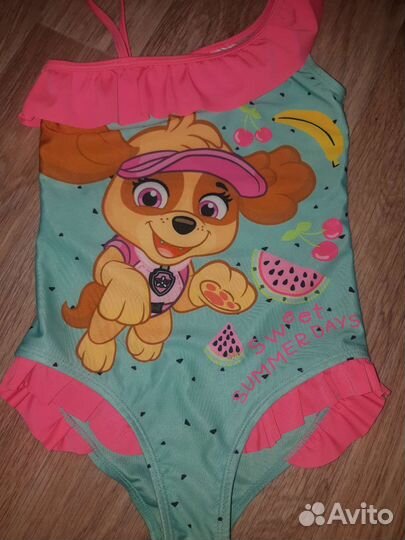 Купальник для девочки 110 116