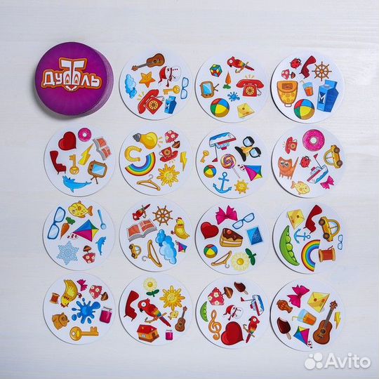 Настольная игра Дуббль в подарочной коробке