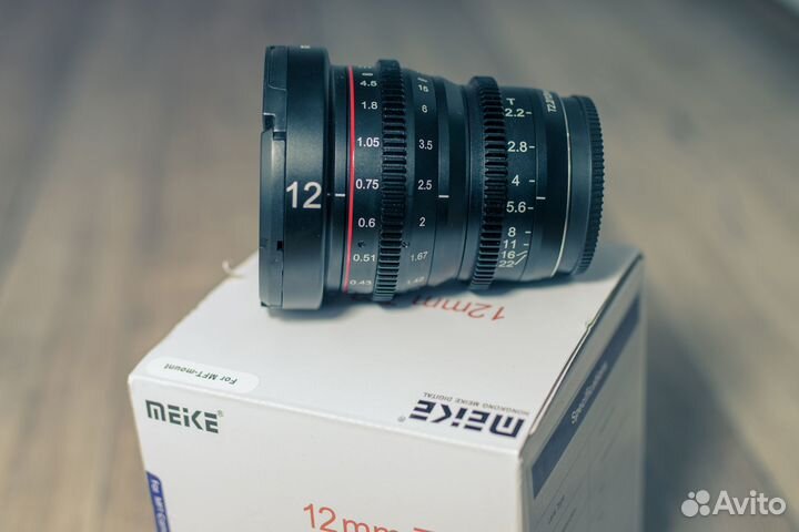 Объектив meike Cinema Lens 12mm T/2.2