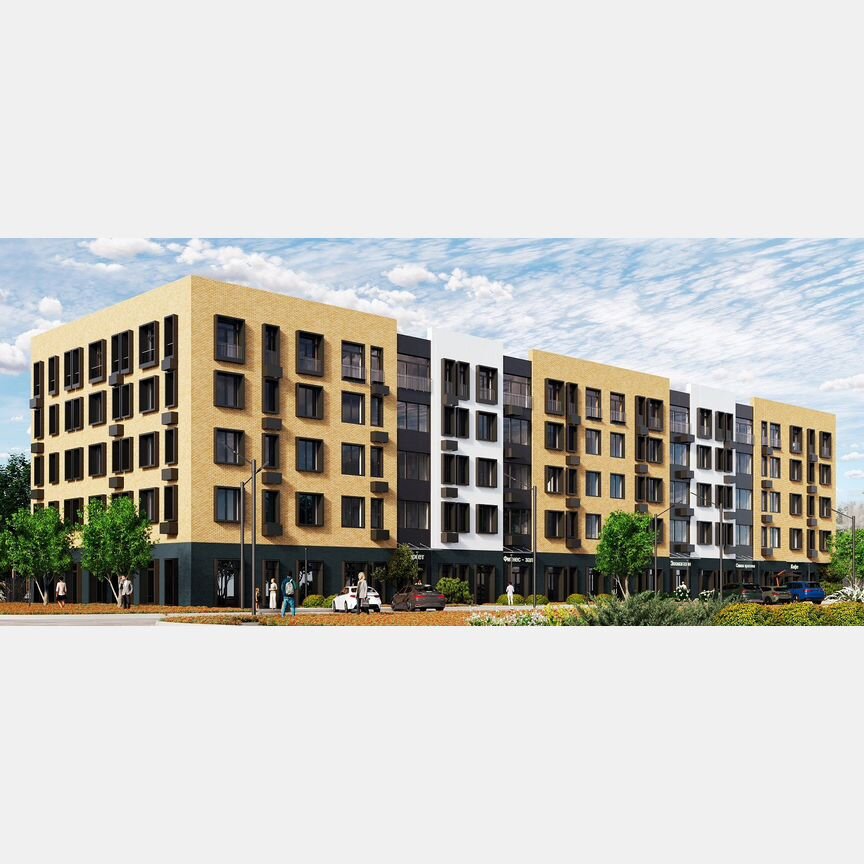 1-к. квартира, 33,4 м², 5/5 эт.