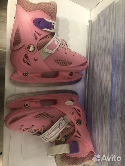 Коньки детские раздвижные 30 33