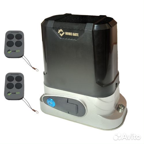 Комплект привода для откатных ворот с 2 пультами