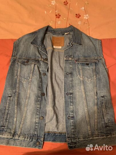 Жилет джинсовый мужской