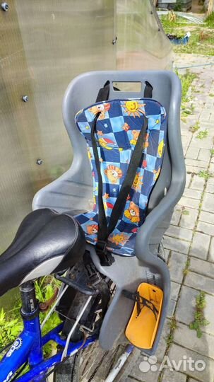 Детское велокресло на багажник