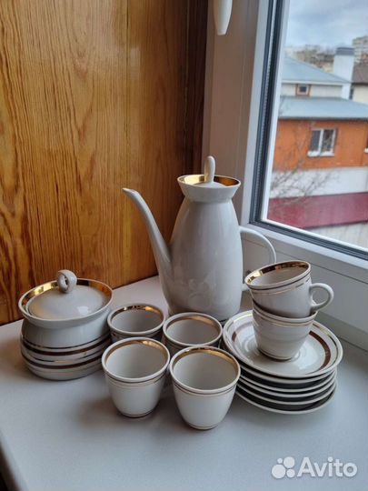 Кофейный сервиз на 6 персон