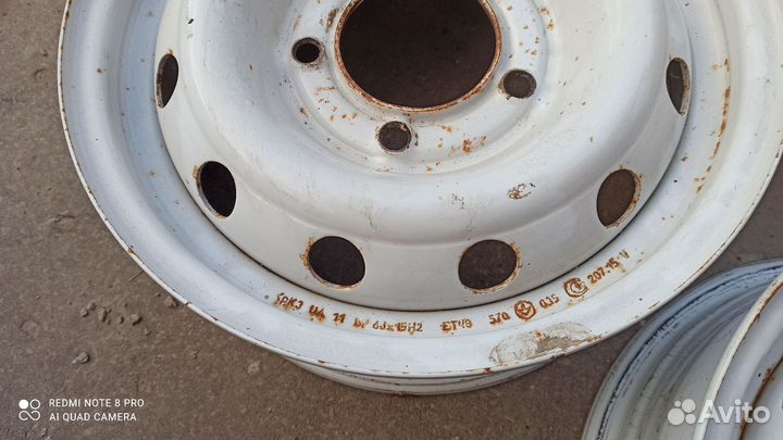 Штампованные диски r15 на ниву