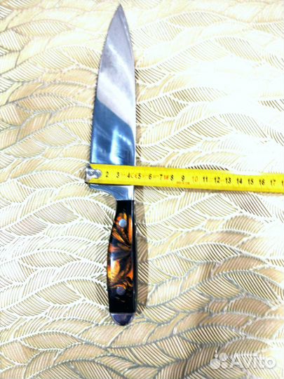 Шеф нож кованный