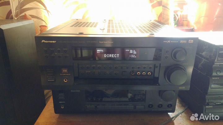 Ресивер Pioneer VSX 859RDS (корпус для усилителя)