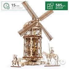 Конструктор ugears 70055 Мельница-Башня
