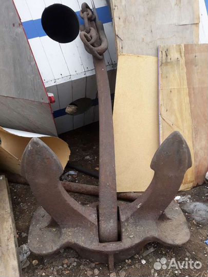 Якорь судовой вес 500 килограммов