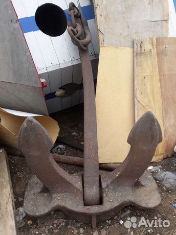 Якорь судовой вес 500 килограммов