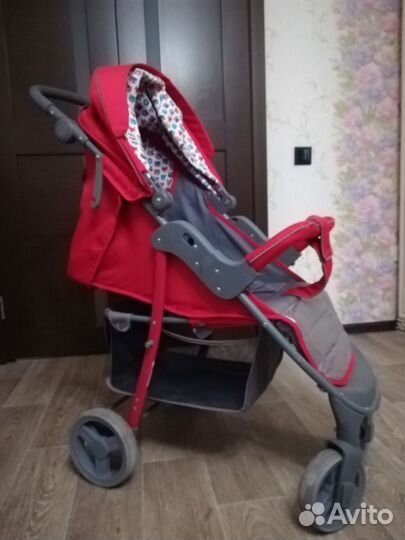 Прогулочная коляска Corol S-8,цвет красный