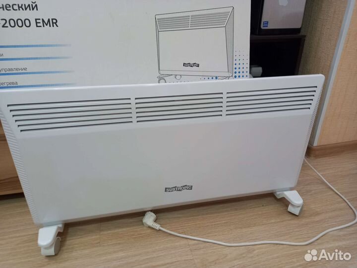 Конвектор 2 кВт рассчитан на 30 кв.м