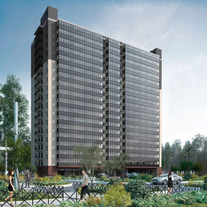 Апартаменты-студия, 26,4 м², 7/18 эт.