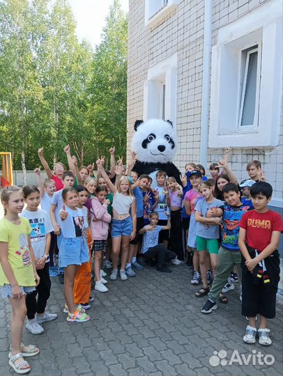 Аниматор панда кукла
