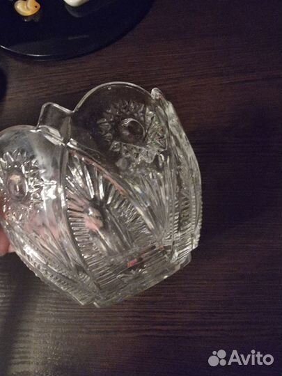 Салатник хрустальный