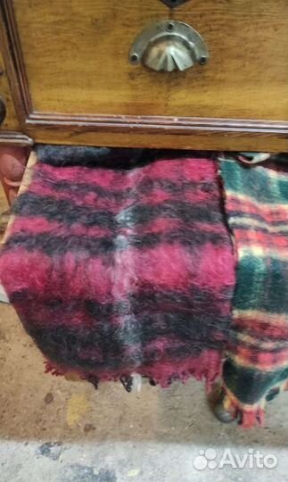 Мохеровые шарфы СССР, винтаж