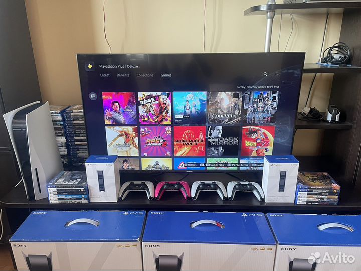 Sony PlayStation 5 disc/500+ игр/Новая