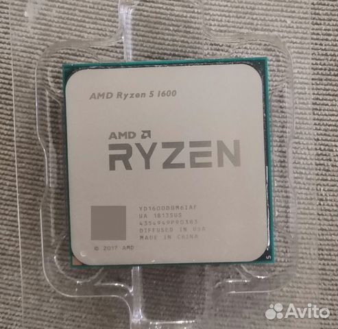 Процессор AMD Ryzen 5 1600 купить в Новосибирске | Электроника | Авито