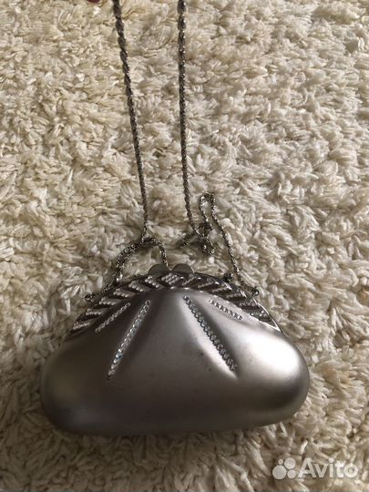 Сумка женская металлик