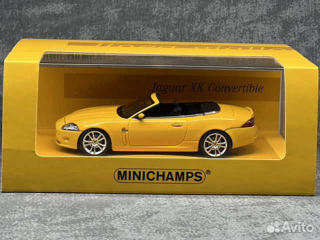 Модель jaguar xk convertible 1/43 minichamps