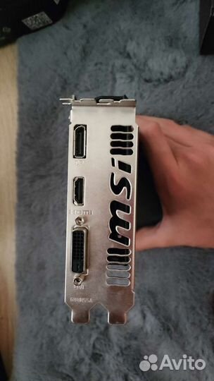 Видеокарта rx550 4gb