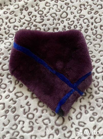 Меховой шарф