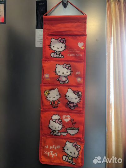 Текстильный органайзер подвесной детский