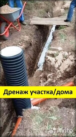 Дренаж участка