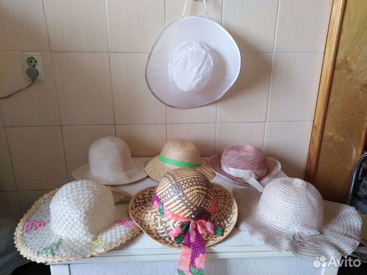 Коллекция шляп от солнца женских и детских
