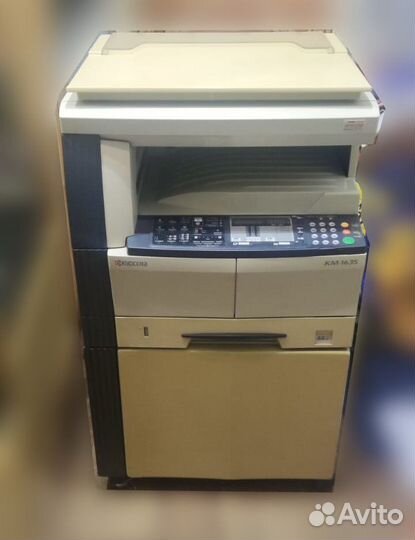 Копировальный аппарат А3 Kyocera KM-1635 с тумбой
