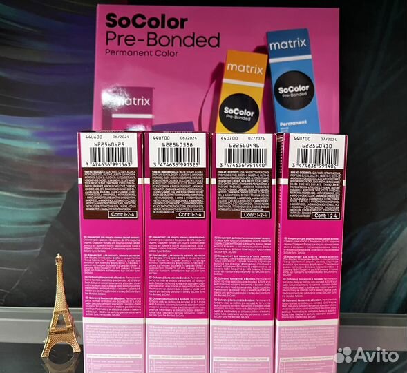 Matrix SoColor Pre-bonded стойкая крем-краска 90мл
