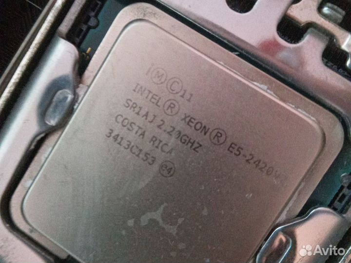 Xeon e5 2420 v2 комплект + куллер