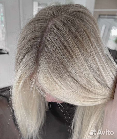 Колорист блонд/AirTach/окрашивание/выход с темного