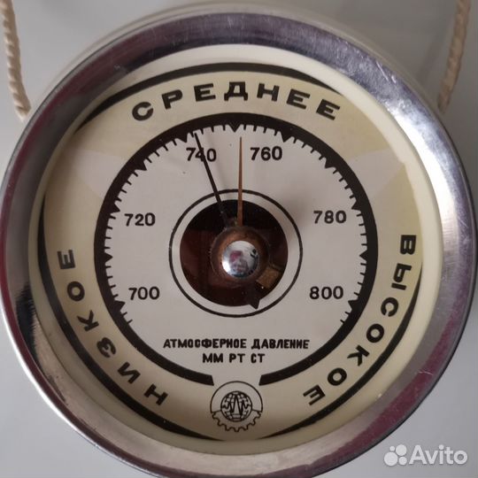 Барометр СССР настенный