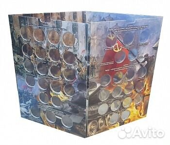 Альбом + 40 монет 70 лет в ВОВ