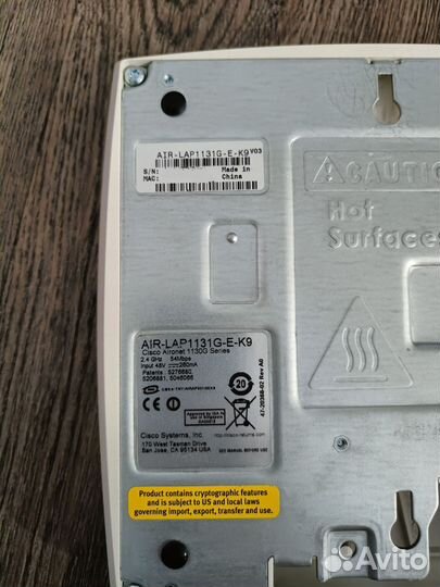 Точка доступа cisco AIR-LAP1131G-E-K9