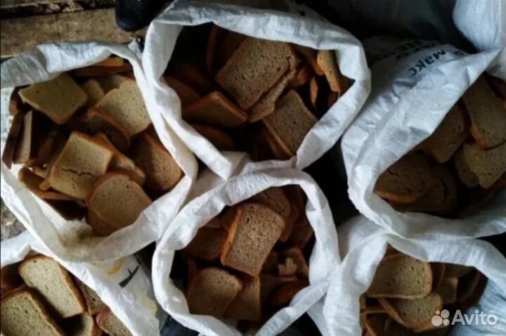 Хлебные отходы на корм животным