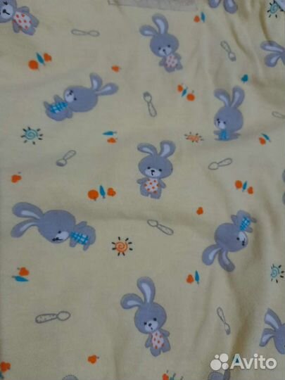 Пеленка кокон на липучках