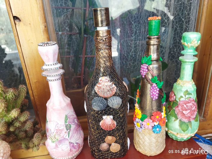 Декоративные бутылки