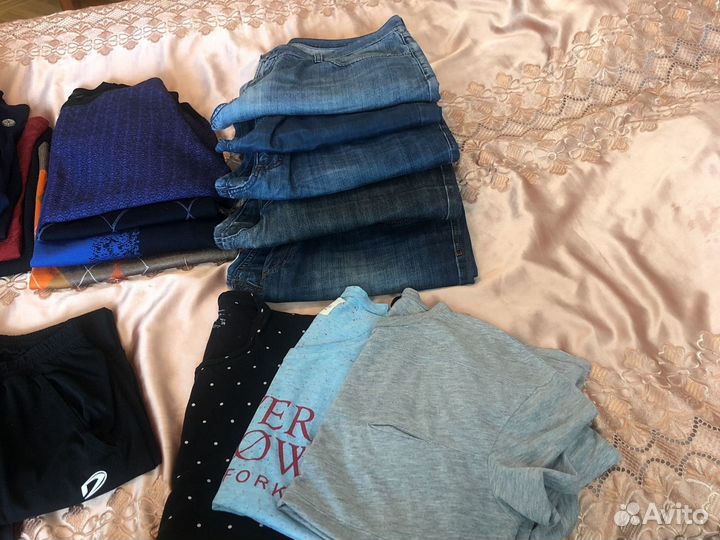 Огромный пакет мужских вещей на L-XL