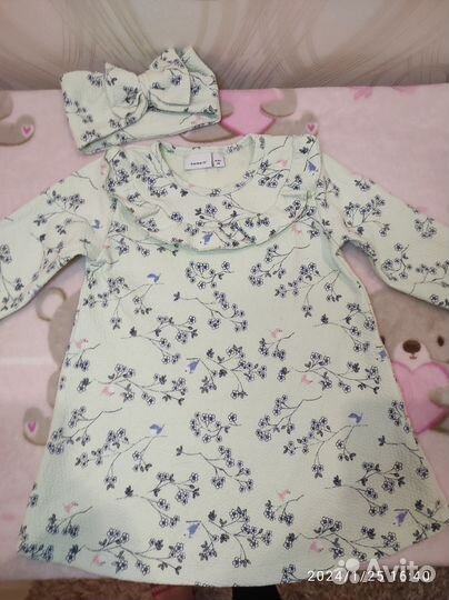 Вещи на девочку, платье, сарафаны 74 80