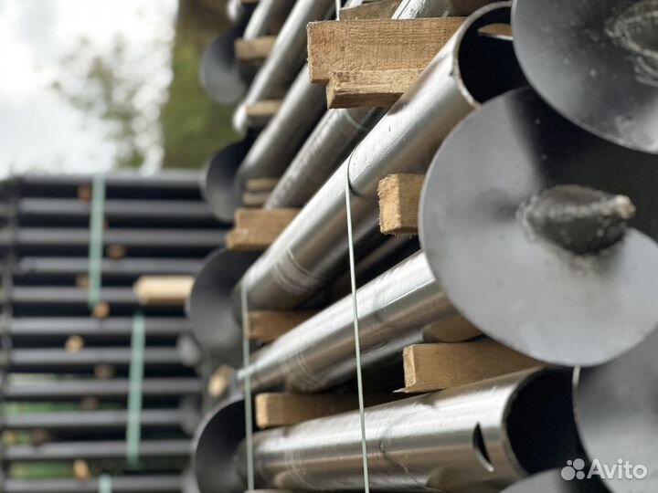 Винтовые сваи под ключ