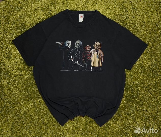 Футболка Fruit of the Loom Halloween винтаж