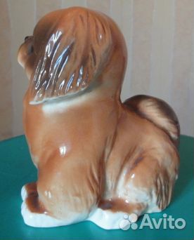 Фигурка пекинеса, лфз, СССР