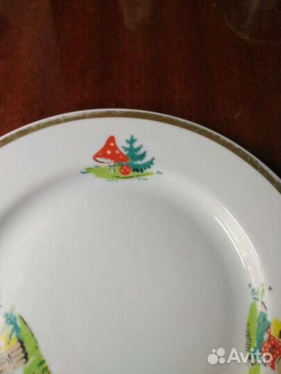 Винтаж Дулёво тарелка посуда СССР